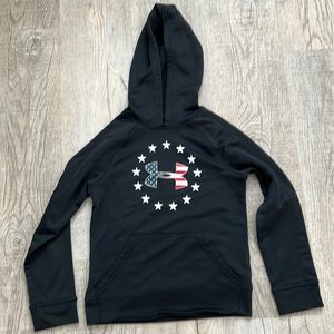 Under Armour Boys Freedom Hoodie; Small